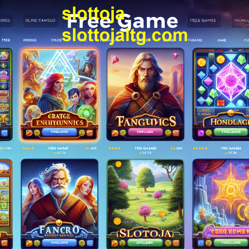 Explore a Diversão na Categoria 'Jogo Grátis' do Slottoja